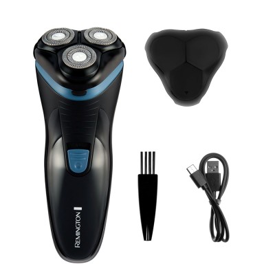 Бритва електр. Remington роторна Style, бритв.головок-3, сух., тример, USB-C, чорно-синій (R1000) Бритва електр. Remington роторна Style, бритв.головок-3, сух., тример, USB-C, чорно-синій (R1000)