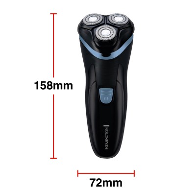 Бритва електр. Remington роторна Style, бритв.головок-3, сух., тример, USB-C, чорно-синій (R1000) Бритва електр. Remington роторна Style, бритв.головок-3, сух., тример, USB-C, чорно-синій (R1000)