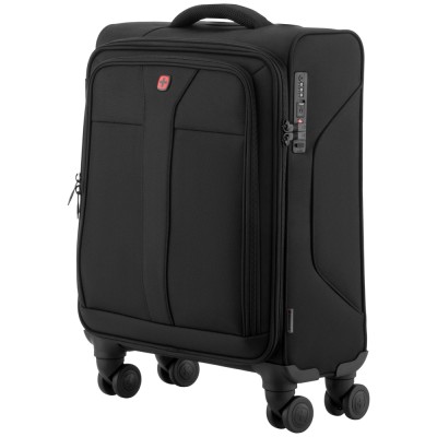 Валіза Wenger, BC Packer Softside, мала, текстильна, 4 колеса, чорна (610164) Валіза Wenger, BC Packer Softside, мала, текстильна, 4 колеса, чорна (610164)