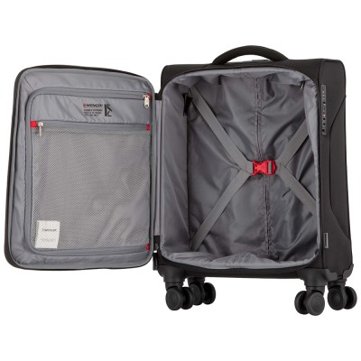 Валіза Wenger, BC Packer Softside, мала, текстильна, 4 колеса, чорна (610164) Валіза Wenger, BC Packer Softside, мала, текстильна, 4 колеса, чорна (610164)