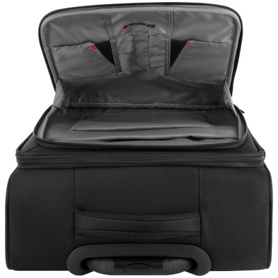 Валіза Wenger, BC Packer Softside, мала, текстильна, 4 колеса, чорна (610164) Валіза Wenger, BC Packer Softside, мала, текстильна, 4 колеса, чорна (610164)