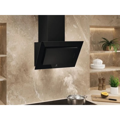 Витяжка Electrolux вертикальна, 60см, 600м куб год., чорний (LFV326K)