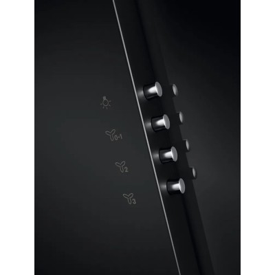 Витяжка Electrolux вертикальна, 60см, 600м куб год., чорний (LFV326K)