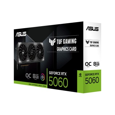 Відеокарта ASUS GeForce RTX 5060 8 GB GDDR6 OC TUF-RTX5060-O8G-GAMING (90YV0N00-M0NA00) Відеокарта ASUS GeForce RTX 5060 8 GB GDDR6 OC TUF-RTX5060-O8G-GAMING (90YV0N00-M0NA00)