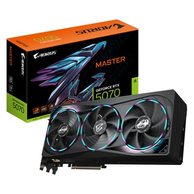 Відеокарта GIGABYTE GeForce RTX 5070 12GB GDDR7 AORUS M (GV-N5070AORUS_M-12GD)