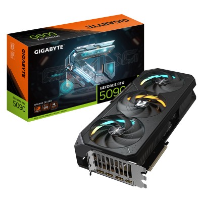 Відеокарта GIGABYTE GeForce RTX 5090 32GB GDDR7 GAMING OC (GV-N5090GAMING_OC-32GD)
