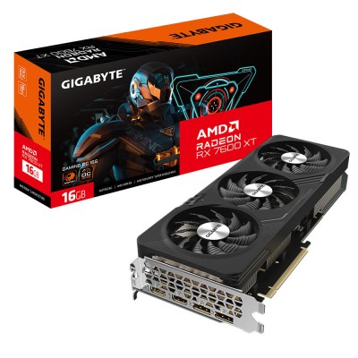 Відеокарта GIGABYTE Radeon RX 7600 XT 16GB GDDR6 GAMING OC (GV-R76XTGAMING_OC-16GD)
