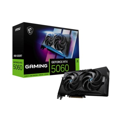 Відеокарта MSI GeForce RTX 5060 8GB GDDR7 GAMING OC (912-V537-005)