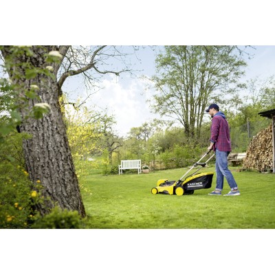 Газонокосарка акумуляторна Karcher LMO 36-46 Battery 18В 43см 20-70мм (без АКБ та ЗП) Газонокосарка акумуляторна Karcher LMO 36-46 Battery 18В 43см 20-70мм (без АКБ та ЗП)