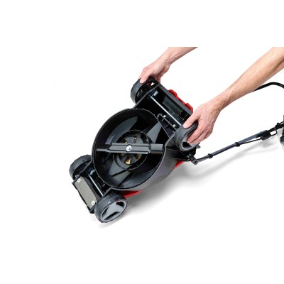Газонокосарка електрична Einhell GC-EM 1000/32, 1000 Вт, 32 см, 20-70 мм, бак 30 л, до 300 м2, 7.91 кг Газонокосарка електрична Einhell GC-EM 1000/32, 1000 Вт, 32 см, 20-70 мм, бак 30 л, до 300 м2, 7.91 кг