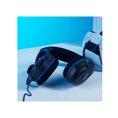 Гарнітура HyperX Cloud Stinger 2 Core PS5/PS4, mini-jack, чорно-синій (6H9B6AA) Гарнітура HyperX Cloud Stinger 2 Core PS5/PS4, mini-jack, чорно-синій (6H9B6AA)