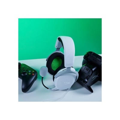 Гарнітура HyperX Cloud Stinger 2 Core Xbox, mini-jack, біло-зелений (6H9B7AA) Гарнітура HyperX Cloud Stinger 2 Core Xbox, mini-jack, біло-зелений (6H9B7AA)