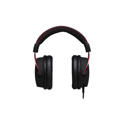 Гарнітура ігрова HyperX Cloud Alpha, mini-jack/dual 3.5мм, 1.2м/2м чорно-червоний (4P5L1AM)