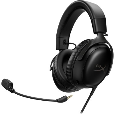 Гарнітура ігрова HyperX Cloud III, mini-jack/USB-A/USB-C, 1.2м/1.3м, чорний (727A8AA) Гарнітура ігрова HyperX Cloud III, mini-jack/USB-A/USB-C, 1.2м/1.3м, чорний (727A8AA)