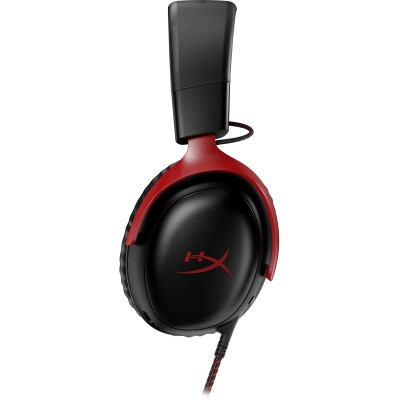 Гарнітура ігрова HyperX Cloud III, mini-jack/USB-A/USB-C, 1.2м/1.3м, чорно-червоний (727A9AA) Гарнітура ігрова HyperX Cloud III, mini-jack/USB-A/USB-C, 1.2м/1.3м, чорно-червоний (727A9AA)