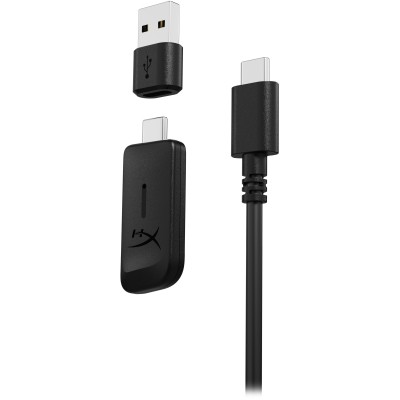 Гарнітура ігрова HyperX Cloud III, WL/USB-A/USB-C, чорно-червоний (77Z46AA) Гарнітура ігрова HyperX Cloud III, WL/USB-A/USB-C, чорно-червоний (77Z46AA)