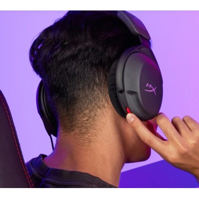 Гарнітура ігрова HyperX Cloud Stinger 2 Core, mini-jack/dual 3.5мм, 2м/0.15м, чорний (683L9AA)