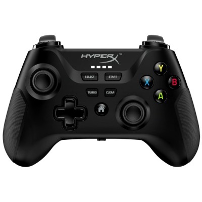 Геймпад HyperX Clutch, cross-platform, WL/BT/USB-A, чорний (516L8AA)
