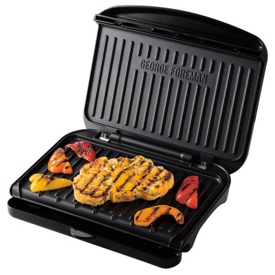 Гриль George Foreman прижимний Fit Grill Medium 1630Вт, темп. режимів-1, пластик, чорний Гриль George Foreman прижимний Fit Grill Medium 1630Вт, темп. режимів-1, пластик, чорний