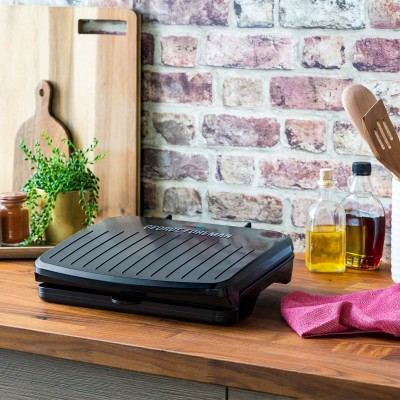 Гриль George Foreman прижимний Fit Grill Medium 1630Вт, темп. режимів-1, пластик, чорний Гриль George Foreman прижимний Fit Grill Medium 1630Вт, темп. режимів-1, пластик, чорний