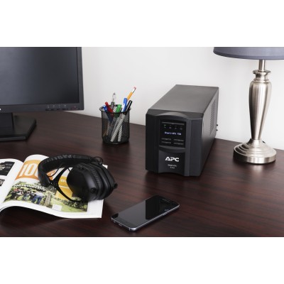 Джерело безперебійного живлення APC Smart-UPS 750VA/500W, LCD, USB, SmartConnect, 8xC13 (SMT750IC)