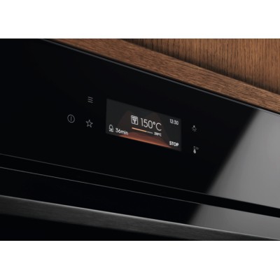 Духова шафа Electrolux електрична, 72л, A+, пара, дисплей, конвекція, телескопічні напрямні, чорний (LOD8C39Z) Духова шафа Electrolux електрична, 72л, A+, пара, дисплей, конвекція, телескопічні напрямні, чорний (LOD8C39Z)
