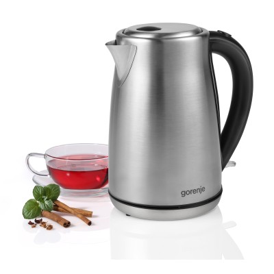 Електрочайник Gorenje 1.7л, метал, нерж (K17S)