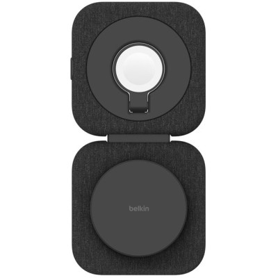 Зарядний пристрій бездротовий Belkin 2в1 15Вт Travel Pad Qi2