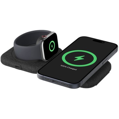 Зарядний пристрій бездротовий Belkin 2в1 15Вт Travel Pad Qi2