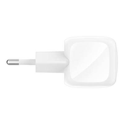 Зарядний пристрій мережевий Belkin 30Вт USB-С PD PPS, білий Зарядний пристрій мережевий Belkin 30Вт USB-С PD PPS, білий