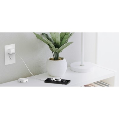 Зарядний пристрій мережевий Belkin 30Вт USB-С PD PPS, кабель USB-С > USB-C, 1м, PVC, білий Зарядний пристрій мережевий Belkin 30Вт USB-С PD PPS, кабель USB-С > USB-C, 1м, PVC, білий