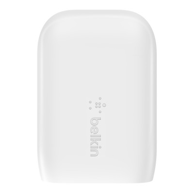 Зарядний пристрій мережевий Belkin 37Вт USB-C PD PPS 25Вт, USB-A 12Вт, білий Зарядний пристрій мережевий Belkin 37Вт USB-C PD PPS 25Вт, USB-A 12Вт, білий
