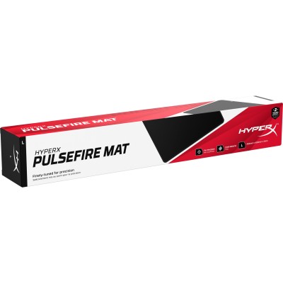 Ігрова поверхня HyperX Pulsefire Mat, L (450x400x3мм), чорний (4Z7X4AA) Ігрова поверхня HyperX Pulsefire Mat, L (450x400x3мм), чорний (4Z7X4AA)