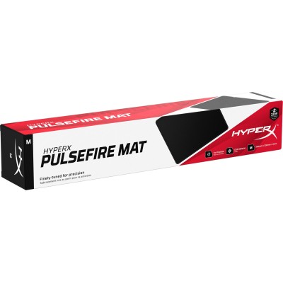 Ігрова поверхня HyperX Pulsefire Mat, M (360x300x3мм), чорний (4Z7X3AA) Ігрова поверхня HyperX Pulsefire Mat, M (360x300x3мм), чорний (4Z7X3AA)