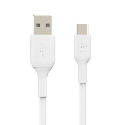 Кабель USB-A > USB-C заряджання/синхронізації Belkin 1м, 15Вт, Type-C, PVC, білий (CAB001BT1MWH) Кабель USB-A > USB-C заряджання/синхронізації Belkin 1м, 15Вт, Type-C, PVC, білий (CAB001BT1MWH)
