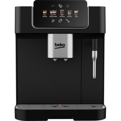 Кавомашина Beko 2.0л, зерно, ручний капучинатор, авторецептів - 5, чорний (CEG7302B)