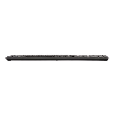 Клавіатура мембранна 2E KS280 120key, WL/BT, EN/UK, silent, чорно-сіра (2E-KS280WBGR_UA)