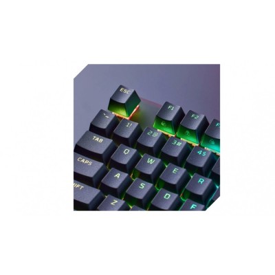 Клавіатура механічна HyperX Alloy Origins Core PBT 87key, AqUK, USB-A, EN/UA, RGB, чорний (639N9AA)