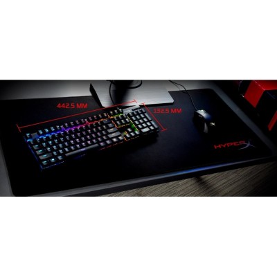 Клавіатура механічна HyperX Alloy Origins PBT 104key, AqUK, USB-A, EN/RU, RGB, чорний (639N5AA)