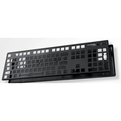 Клавіатура механічна HyperX Alloy Origins PBT 104key, AqUK, USB-A, EN/RU, RGB, чорний (639N5AA)