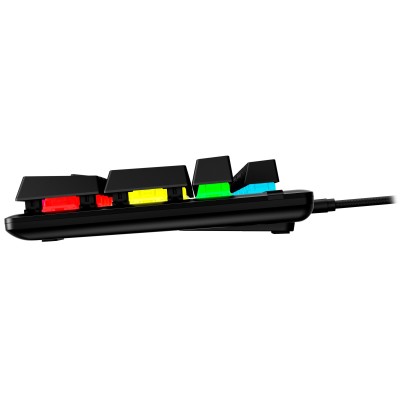 Клавіатура механічна HyperX Alloy Origins PBT 104key, Red, USB-A, EN/UA, RGB, чорний (639N3AA)