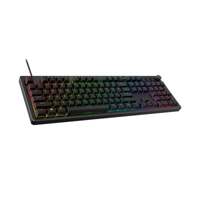 Клавіатура механічна HyperX Alloy Rise 106key, Red, USB-A, EN/UA, RGB, чорний (7G7A3AA)