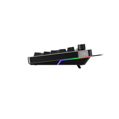 Клавіатура механічна HyperX Alloy Rise 75key, Red, USB-A, EN/UA, RGB, чорний (7G7A4AA)