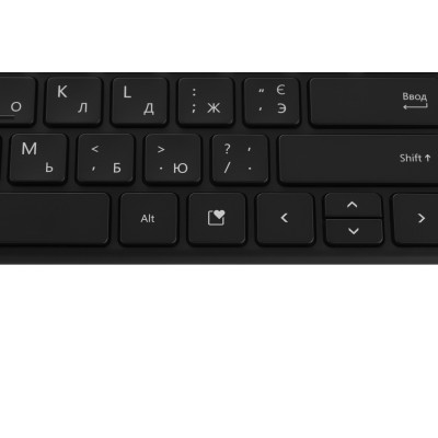 Клавіатура ножнична Microsoft Designer Compact 79key, BT, EN/UK/RU, чорний (21Y-00011)