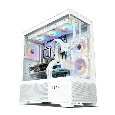 Корпус Zalman Chronix без БЖ, 1xUSB3.0, 1xUSB2.0, 1x Type C, 2x120мм ARGB Reverse, 1x120мм ARGB, VGA 410мм, LCS ready, TG Side/F