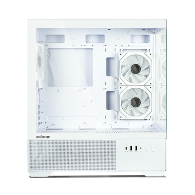 Корпус Zalman Chronix без БЖ, 1xUSB3.0, 1xUSB2.0, 1x Type C, 2x120мм ARGB Reverse, 1x120мм ARGB, VGA 410мм, LCS ready, TG Side/F