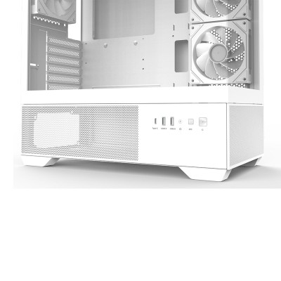 Корпус Zalman Chronix без БЖ, 1xUSB3.0, 1xUSB2.0, 1x Type C, 2x120мм ARGB Reverse, 1x120мм ARGB, VGA 410мм, LCS ready, TG Side/F