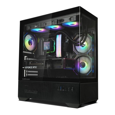 Корпус Zalman Chronix без БЖ, 1xUSB3.0, 1xUSB2.0, 1x Type C, 2x120мм ARGB Reverse, 1x120мм ARGB, VGA 410мм, LCS ready, TG Side/F Корпус Zalman Chronix без БЖ, 1xUSB3.0, 1xUSB2.0, 1x Type C, 2x120мм ARGB Reverse, 1x120мм ARGB, VGA 410мм, LCS ready, TG Side/F