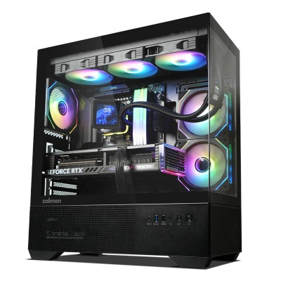Корпус Zalman Chronix без БЖ, 1xUSB3.0, 1xUSB2.0, 1x Type C, 2x120мм ARGB Reverse, 1x120мм ARGB, VGA 410мм, LCS ready, TG Side/F Корпус Zalman Chronix без БЖ, 1xUSB3.0, 1xUSB2.0, 1x Type C, 2x120мм ARGB Reverse, 1x120мм ARGB, VGA 410мм, LCS ready, TG Side/F