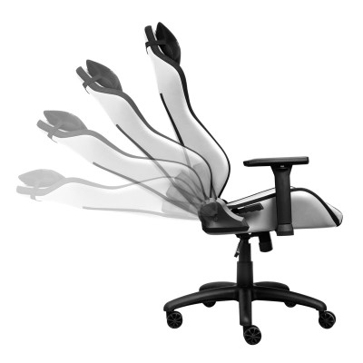 Крісло Trust GXT714W Ruya ECO, ПУ шкіра, 3D-Armrests, білий Крісло Trust GXT714W Ruya ECO, ПУ шкіра, 3D-Armrests, білий